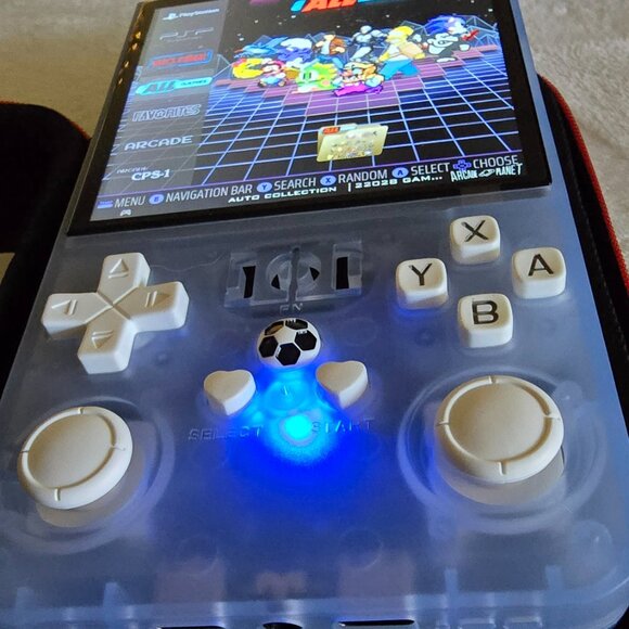 Handheld Open Source Gaming Console R36 MAX - INDIGO BLUE - Picture 4 of 8